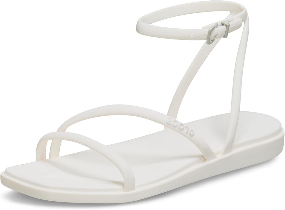 Crocs Women's Miami Ankle Strap Sandals Flat Sandals