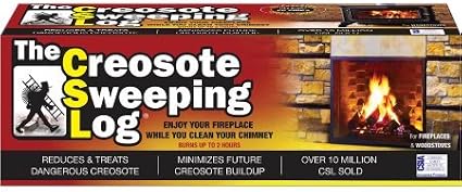 Creosote Sweeping Log - 4 Pack