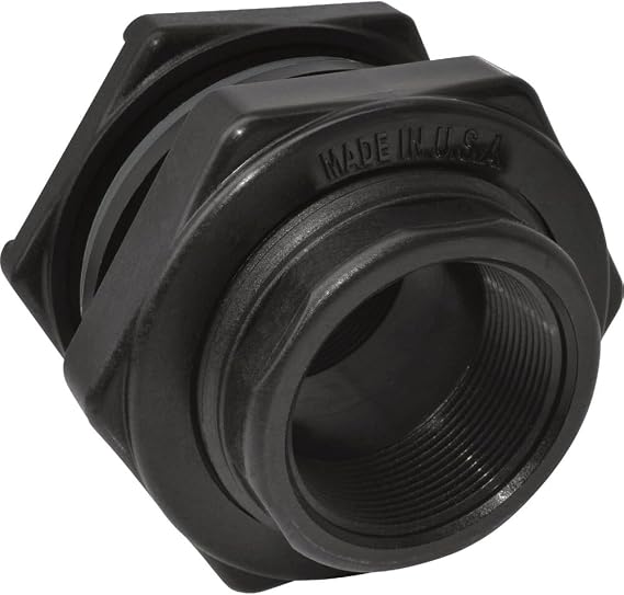 Greenleaf Poly Tank Fitting,1-1/2"