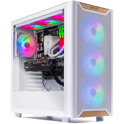 Skytech Gaming Chronos 3 Gaming PC, AMD Ryzen 7 9700X 3.8GHz, NVIDIA RTX 5060, 1TB NVMe SSD, 32GB DDR5 RAM 6000, 850W Gold ATX 3 PSU, 360 ARGB AIO, Wi-Fi, Win 11, Desktop