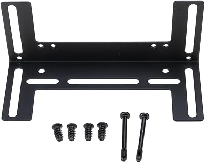 PC Water Cooling Radiators Bracket 120mm Fan Mount Metal Stand for Pumps Tanks Reservoir Black