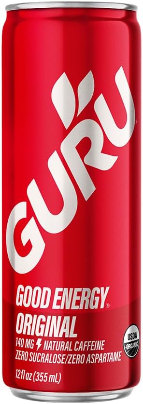 Guru Energy Drink Organic Energy Drink - 12 ounces