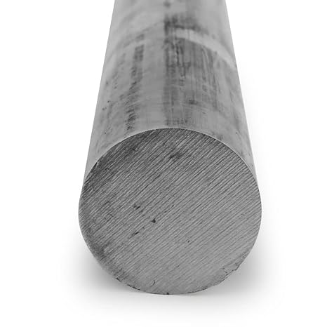 4130 Alloy Steel Round Bar, Unpolished (Mill) Finish, Normalized, AMS 6370, AMS-S 6758, 1.625" Diameter, 12" Length, OnlineMetals