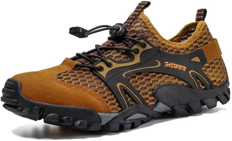 Men's Mesh Breathable Outdoor Hiking Sneakers Walking Footwear