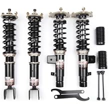 AdlerSpeed 32 Way Adjustable Inverted Coilovers Suspension Kit Compatible with Honda Accord 13-17, 15-20 Acura TLX