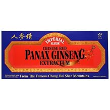 Chinese Red Panax Ginseng Extractum - Vials Imperial Elixir Ginseng Company 10 Vial