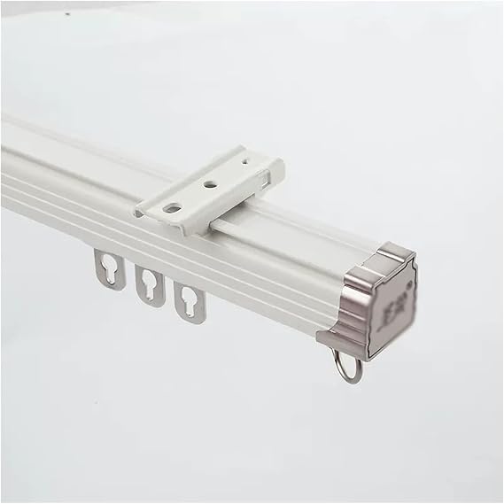 Room Divider Track, Hospital Curtain Curtain Rails Ceiling Mount Heavy Duty Metal, Curtain Track Room Divider Pole for Shower Bedroom Commercial Locations(#2,7.93m/26ft)