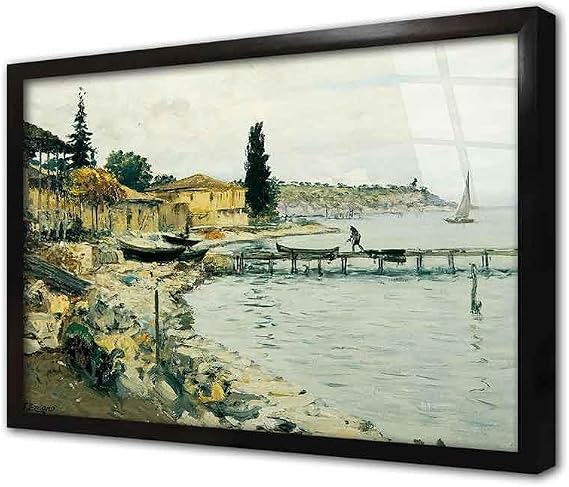 Tablosan İskele Çerçeveli Cam Tablo 60X90 Cm Cb20083