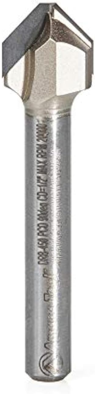 Amana Tool - PCD 90. 090 V Acm Folding 1/4 (DRB-450), Industrial Grade