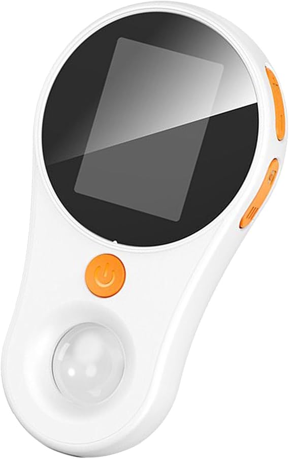 Respicefinem Handheld Digital Microscope Portable Handheld Microscope 500X Magnification 2MP 1920x1080P HD Photo and Video Microscope Magnifying Glass with Light (White)