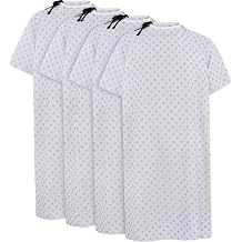 Utopia Care Unisex Hospital Gowns, Patient Gowns with Back Tie for Men and Women, Comfortably Fits Sizes up to 2XL