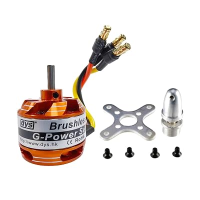 DYS D2822 1100KV1450KV1800KV2600KV Brushless Outrunner Motor 2-3S for Multicopter RC Aircraft Fixed-Wing UAV（D2822 1450KV）