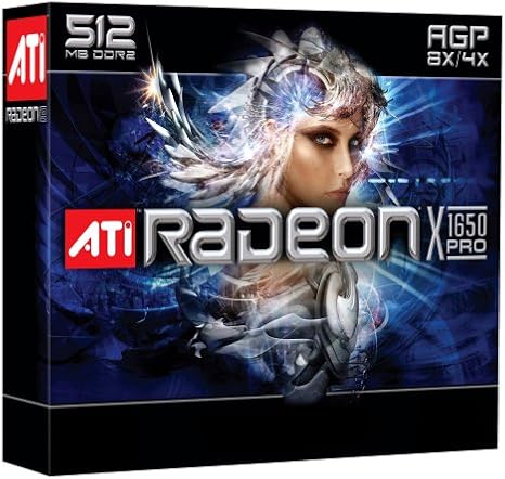 AMD ATI Radeon X1650 Pro 512MB AGP Graphics Card (100-437809)