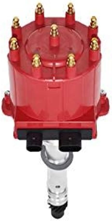 A-Team Performance Marine Electronic Ignition Distributor - Compatible with Mercruiser EFI, Chevy & OMC - Cooling Fan - Billet Body & Distributor Cap Rotor Kit - V8 5.0/5.7/7.4, 18-5484-1