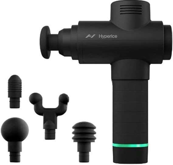 Hyperice Hypervolt 2 - Featuring Quiet Glide Technology Portable Percussion Massage Gun (Hypervolt 2 Black)