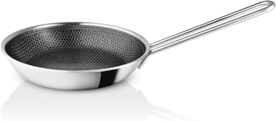 EVA-TRIO | Mosaic frying pan 9.5 Inch ceramic non-stick Slip-Let coating | Heat-resistant up to 400 C | Dishwasher & Oven Safe | Danish Design & Functionality