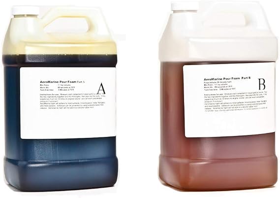 Pourable Flotation and Insulation Foam, Closed Cell Rigid Foam