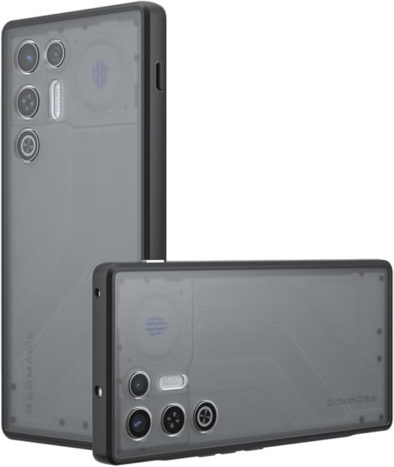NOUKAJU REDMAGIC 11 Air用ケース、電話保護ケース、つや消しの質感、落下防止、衝撃吸収、包括的な保護、REDMAGIC 11 Air用保護カバーブラック