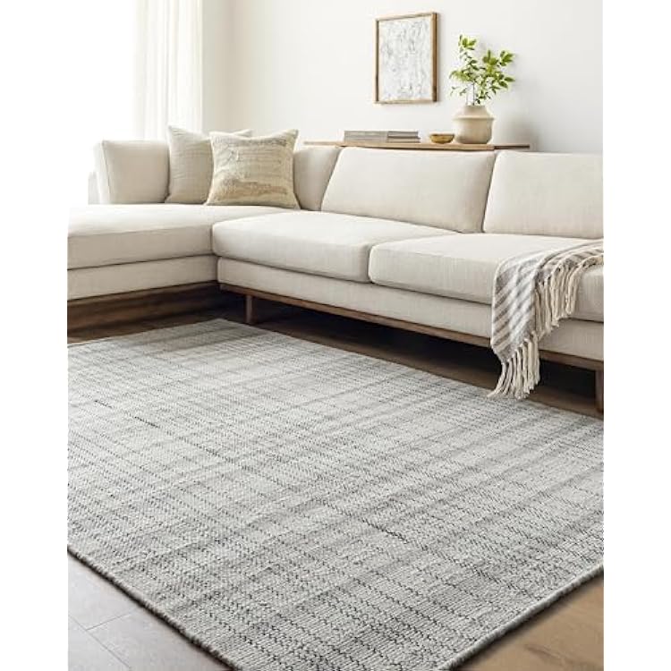 Surya Cottage Mardin Area Rug, 5 x 76 5 x 8, Medium Gray