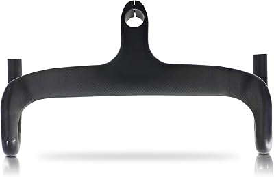 aero integrated handlebar carbon handlebars road bike handlebar for road bike cable routing carbon drop handle bar 28.6mm 420  90mm 3K Matte bicycle drop bars