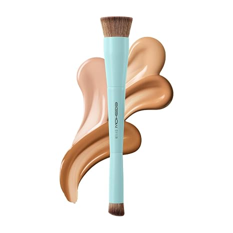 EIGSHOW Foundation & Concealer Brush Dual Ended Makeup Brush Cyan D110