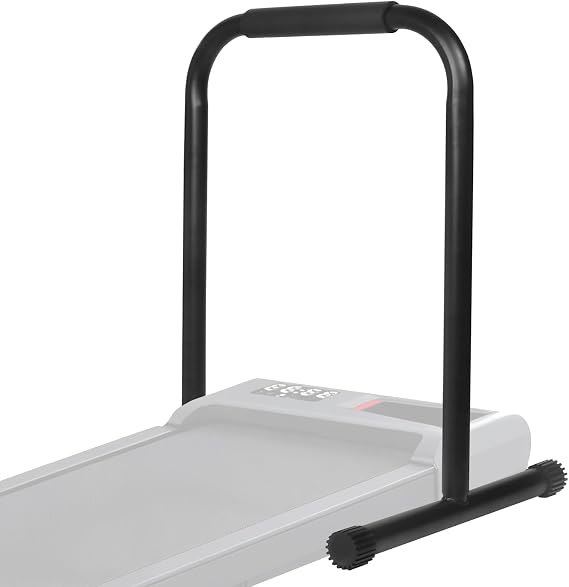 Handle Bar for Walking Pad Only, Adjustable Handrail Height from 34.2 to 42.1 Inch, Compatible with Walking Pad 20.2'' Wide, Non-Slip Rubber Feet, Comfortable Absorbent Grip