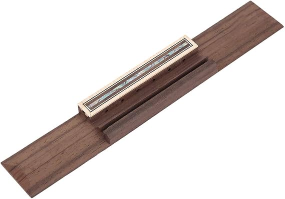 Rosewood Guitar Bridge, Wood Bridge Replacement Parts Instrument Accessories for Classical Guitar