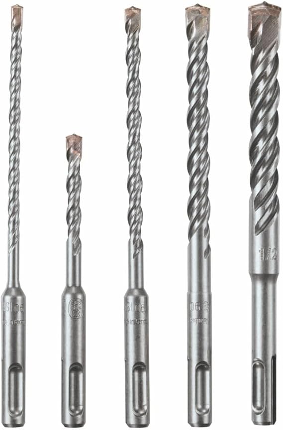 Bosch HCK005 5 Pc. SDS-Plus Bulldog Rotary Hammer Bit Set
