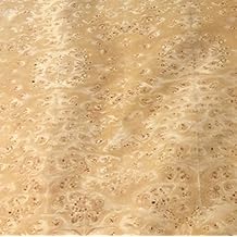 Natural Fir Burl Wood Veneer Restoration Sheet(Overall Size:24"x98") Wooden DIY Material for Home Hotel Table Kitchen Furniture(AAA Grade)