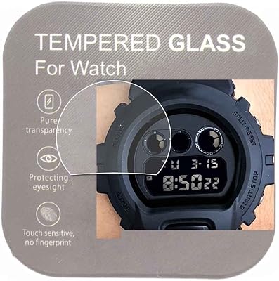 2-Pcs ] Glass Screen Protector DW-6900 GW-6900 Watch,2.5D Rounded Edges 9H Premium Real Tempered Glass Screen Protector Anti Scratch,Anti-Fingerprint Bubble-Free