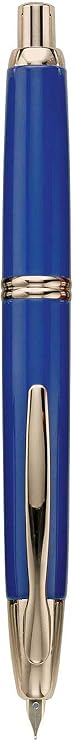 Namiki 60266 Pilot Vanishing Point Fountain Pen with a Blue Barrel and Gold Accents. 1 - Pack