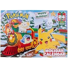 Pokemon PKW3623 Battle Figure Advent Calendar, Official Pokemon Calendar with 24 Surprises, from 4 Years