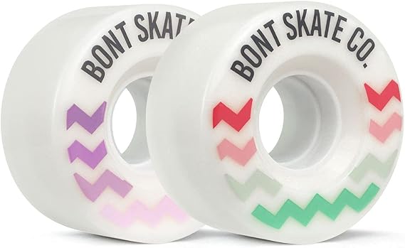 Bont Skates Glide Outdoor Roller Skate Wheels - 78A, 57x32mm