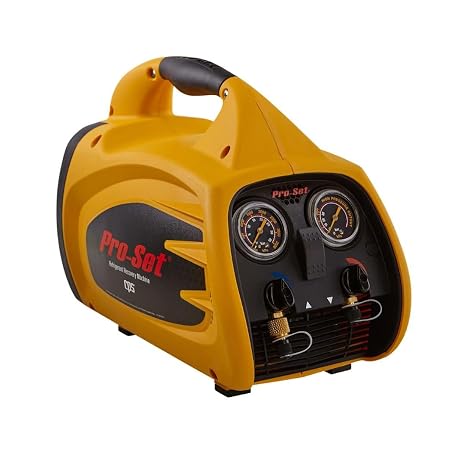 CPS Pro-Set TRS600 Sparkless Oil-Less Twin Cylinder Refrigerant Recovery Machine, 115V / 60Hz