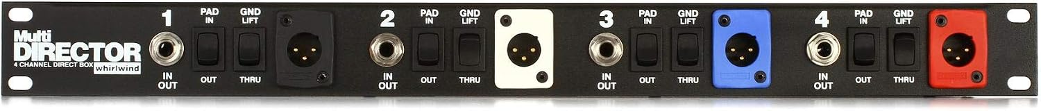 MultiDirector 4-Channel Passive Instrument Direct Box