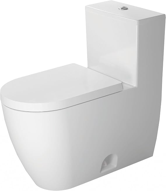 Duravit ME by Starck One-Piece Toilet Kit White with Soft Closing Seat - D4201800