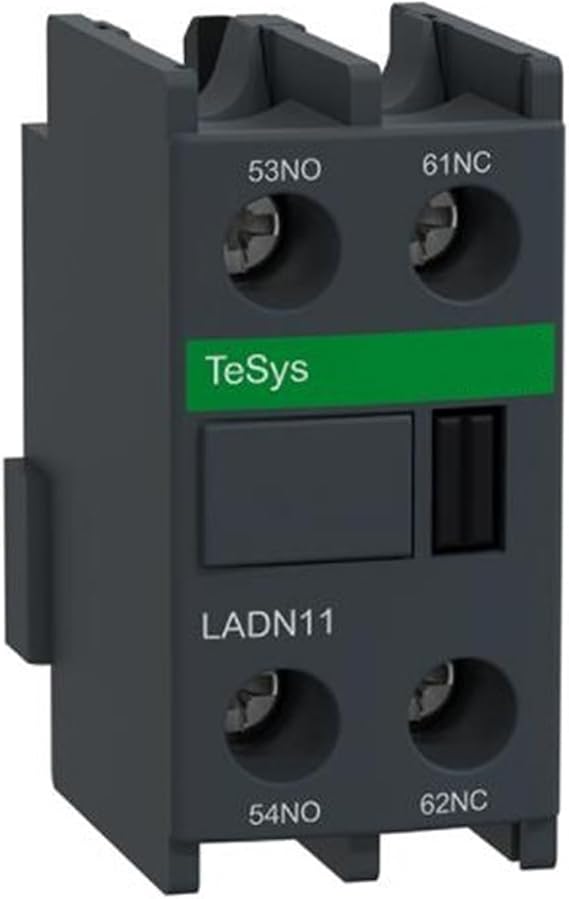 LADN11C LADN11 LAD-N11C LAD-N11 Auxiliary Contact Block, TeSys D, 1NO + 1NC, Front mounting, Screw clamp terminals