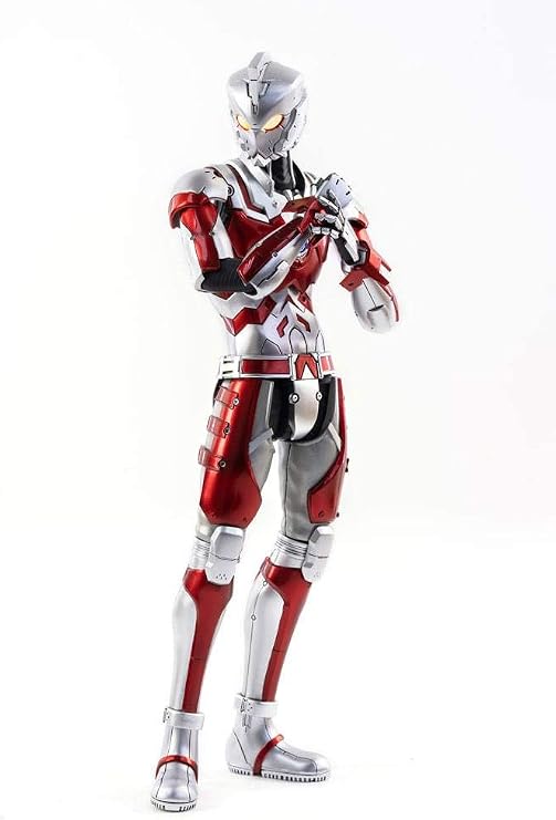 threezero Ultraman Ace (Anime Edition) 1:6 Scale Action Figure, Multicolor