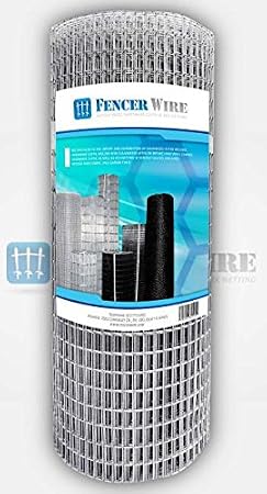 Fencer Wire Welded Wire 16 Gauge Galvanized 36" x50' 3"x2"