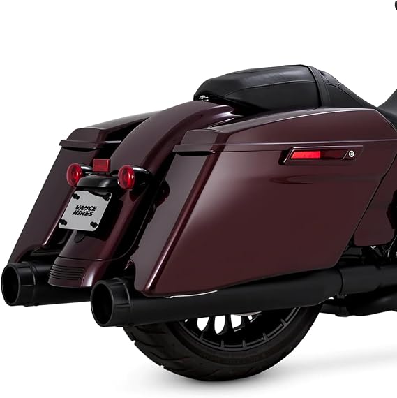 Vance & Hines Torquer 450 Slip-On Mufflers Black (46674)