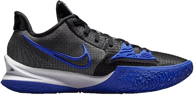 Nike Mens Kyrie Low 4 TB Basketball Shoes (11.5) Black/Game Royal/White