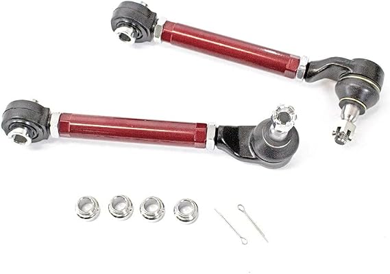 Godspeed AK-256-D Adjustable Toe Lateral Links, Ball Joints, Spherical Bearings, Set of 2, compatible with Lexus HS250h (ANF10) 2010-12