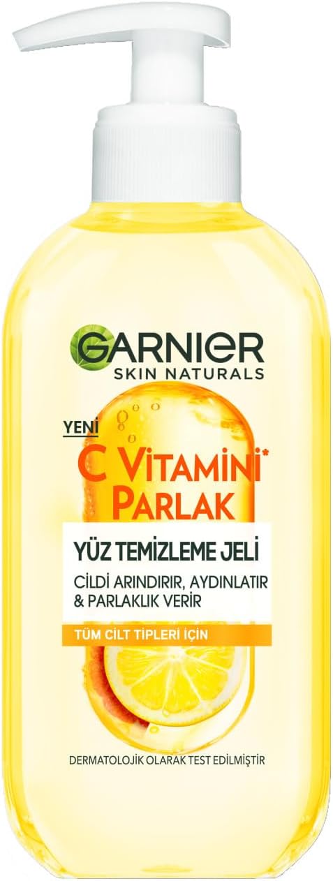 Garnier Vitamin C Shiny Facial Cleansing Gel
