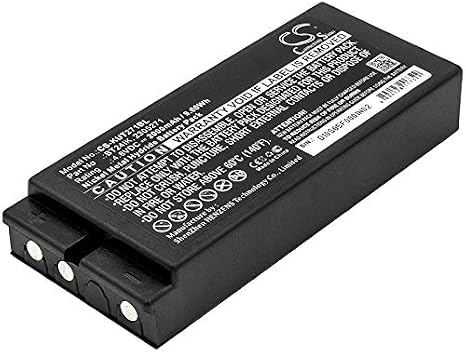 Replacement Battery for IKUSI JASO, KONECRANES, T70 Console Box, T70/3, T70/4, T70/8, TM70, TM70/3, TM70/8, P/N: 2305271, BT24IK, BT27iK-1 2000mAh/4.8V