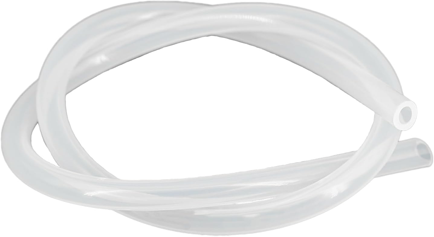 Silicone Tubing 516 ID, Food Grade 516 ID x 716 OD 3 Feet Length Pure Silicone Hoses High Temp for Home Brewing Winemaking Beer Line