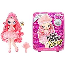 Na Na Na Surprise Teens Fashion Doll Coco Von Sparkle, 11 Soft Fabric Doll, Flamingo Inspired
