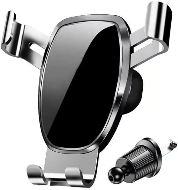 Car Phone Holder for Cadillac CT4/CT5/CT6/CTS/SLS 2016-2023 360Adjustable Strongest Suction and Stable Clamp Arm Accessories for All Smartphones and Car Models,Frosted Style Silver