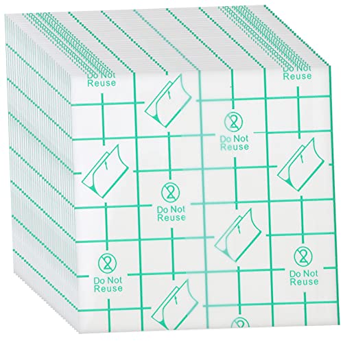 MERRYHAPY 200 Pcs Hand Makeup Mixing Palette Stickers Disposable Adhesive Blank Makeup for Artists