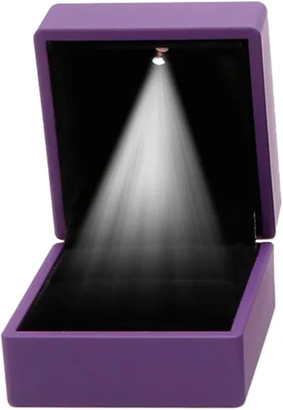 Ring Box Creative engagement ring pendant boxes Ring Storage Box Jewelry Display Gift case Packaging Showcase Boxes Jewellery Box(2S9011-PL)