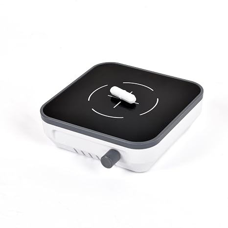 LICHEN Magnetic Stirrer with Stirring Bar, 1500RPM Mini Stir Plate Brushless DC Motor Magnetic Mixer Max Liquid Capacity 2000ml(No Heating)